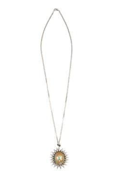 Sangeeta Boochra Handcrafted Pendant With Quartz & Kundan Stone -Inca Sales Store sbp 5459 2