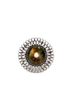 Sangeeta Boochra Handcrafted Silver Cocktail Ring -Inca Sales Store sbr 5375 2
