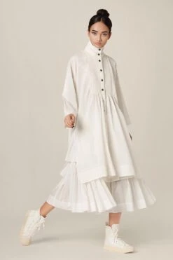 Chola Quilted High Collar Shirt