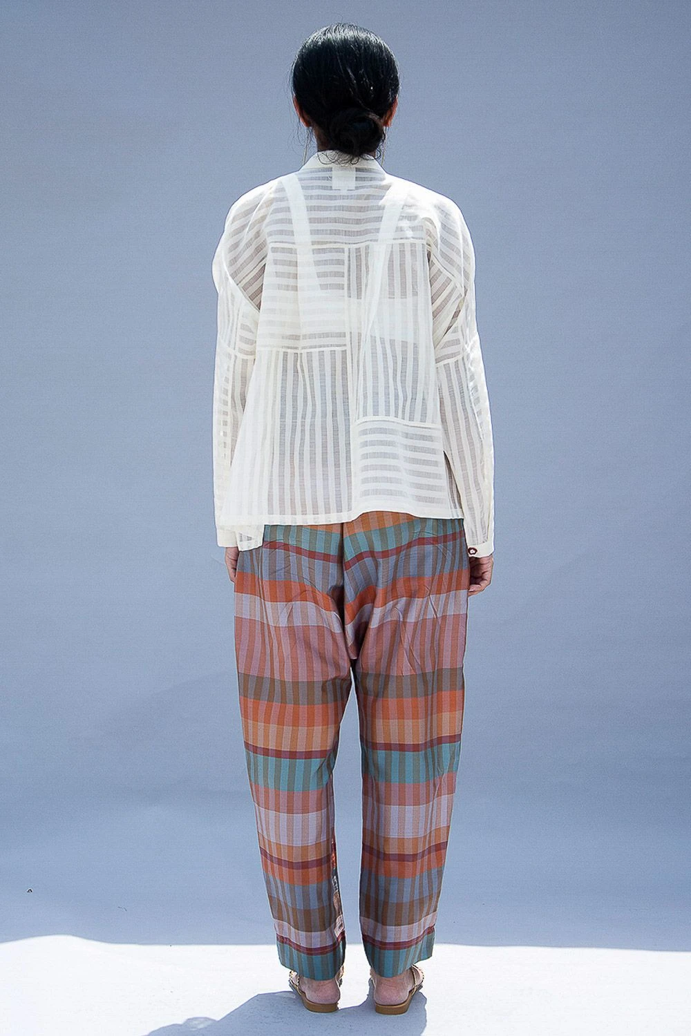 SWGT Ivory Sheer Top With Crochet Details 7 SWGT Ivory Sheer Top With Crochet Details - Image 5