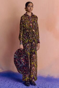 Studio RIGU Ikat Organza Shirt