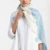 Three Powder Blue Scarf -Inca Sales Store ss21 sc02 fs 1