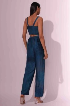 Saaksha & Kinni Aqua Printed Bustier -Inca Sales Store ss21038 2