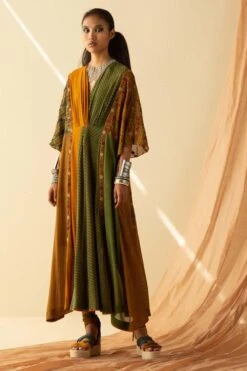 Sunira Designs Ajrakh Printed Maxi Kaftan 9 Sunira Designs Ajrakh Printed Maxi Kaftan -Inca Sales Store ss2123 2