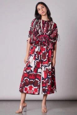 Saaksha & Kinni Ikat Printed Co-ord Set