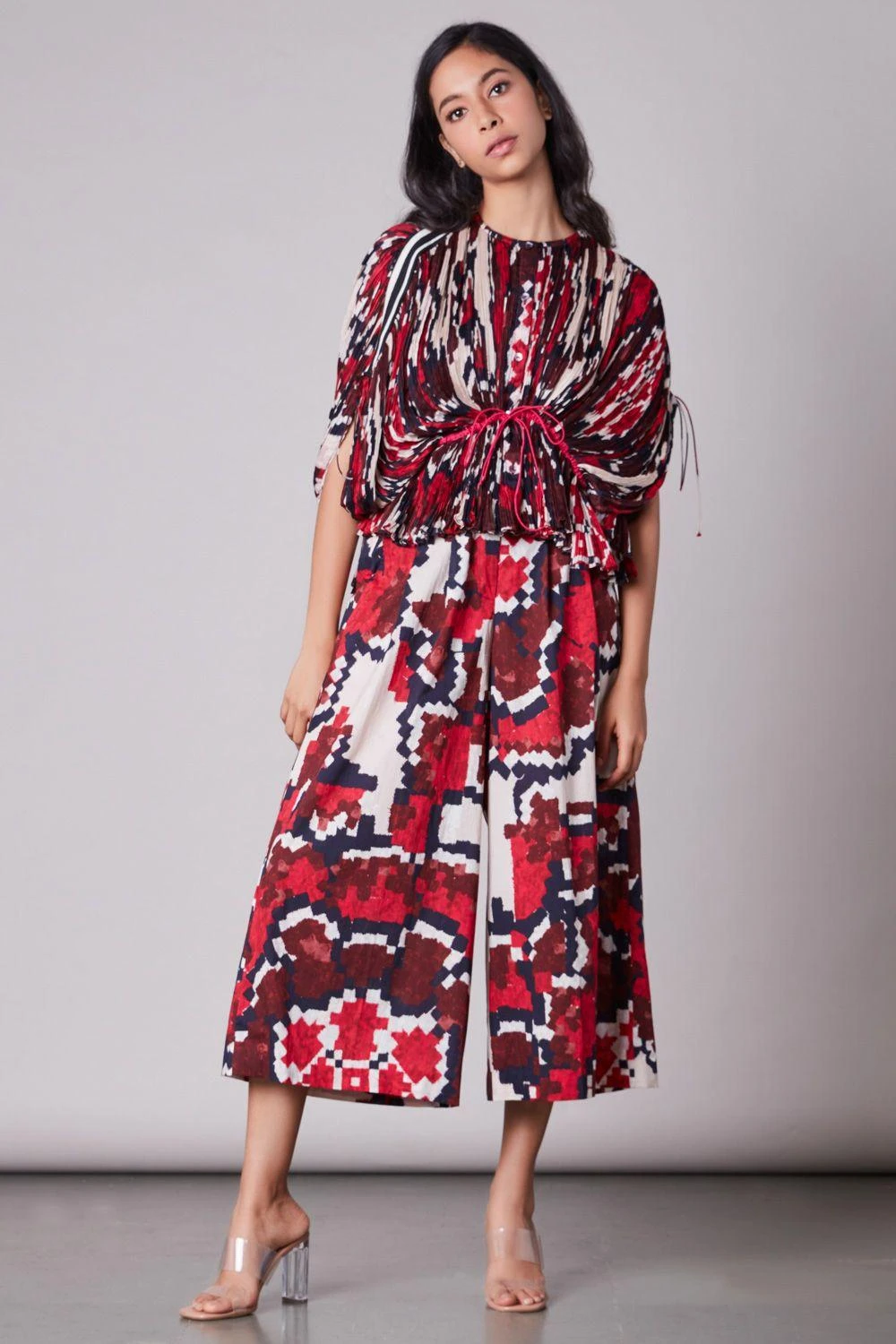 Saaksha & Kinni Ikat Printed Co-ord Set 3 Saaksha & Kinni Ikat Printed Co-ord Set