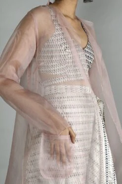 SVA Jaali Printed Chanderi Draped Skirt Set -Inca Sales Store svaw20b01 ssvaw20j16 svaw20c06 2