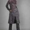 SVA Merlot Ombre Geometric Jacket & Pant Set -Inca Sales Store svaw20p03a svaw20k03 1