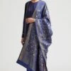 Kshitij Jalori Acro Sapphire Zardosi Kurta Set