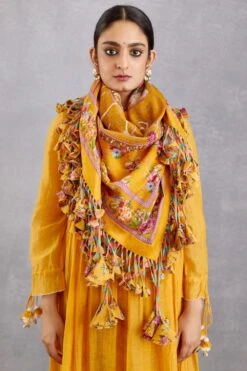 Torani Sunhera Roshay Latkan Scarf -Inca Sales Store torjam1910 57 3