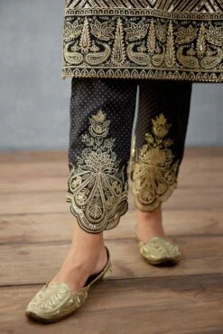 Torani Jet Black Printed Scarf -Inca Sales Store tr 1309tg30 5