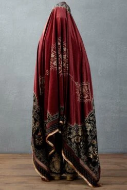 Torani Jet Black Bhagalpuri Printed Doshala -Inca Sales Store tr 1309tg33 6