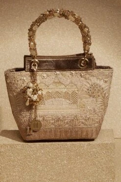 Tarun Tahiliani Accessories Pichwai Mini Tote Bag -Inca Sales Store ttbag03 2