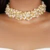 Vaidaan Seashell & Pearl Wide Choker -Inca Sales Store vaisan05 1