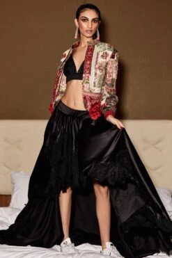 Varun Bahl Vintage Upcycled Patchwork Jacket Set 11 Varun Bahl Vintage Upcycled Patchwork Jacket Set -Inca Sales Store vb1509 13 3