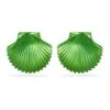 Valliyan By Nitya Arora Green Tops Shell Earring