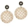 Valliyan By Nitya Arora Round Cane Earrings -Inca Sales Store vbn er 031 1