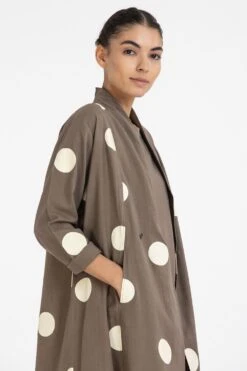Three Tunic Set With Polka Dotted Jacket -Inca Sales Store w20 set18 3