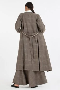 Three Terra Check Jacket & Skirt Set -Inca Sales Store w20 set20 3