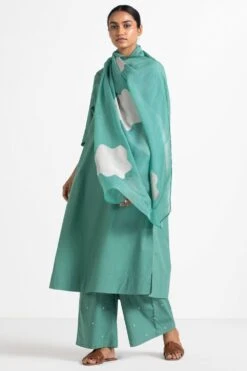 Three Sage Green Tunic Set