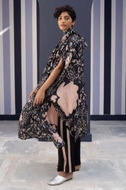 YAM Black Ophelia Kaftan Set -Inca Sales Store yam0645 3