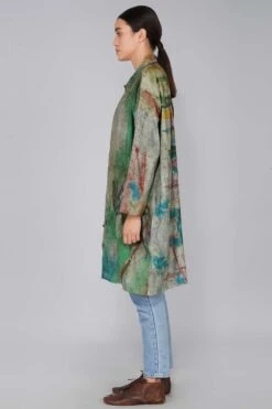 YAVI Printed Jacket With Pintuck Detailing -Inca Sales Store yc10jkt 07 3