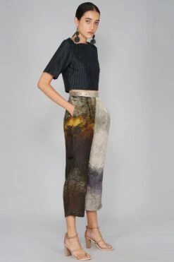 YAVI Printed Cotton Pants -Inca Sales Store yc10p 30 3