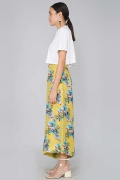YAVI Yellow Bloom Pants -Inca Sales Store yc8dp 59 3