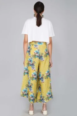 YAVI Yellow Bloom Pants -Inca Sales Store yc8dp 59 4