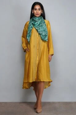 YAVI Printed Silk Scarf