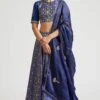 Kshitij Jalori Kali Sapphire Lehenga Set